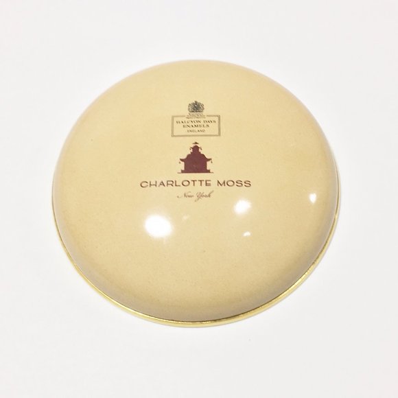 Halcyon Days Charlotte Moss Daisy Flower Porcelain Tray Dish Plate - Picture 6 of 8